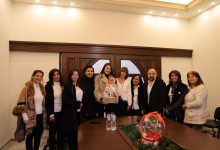 صورة ملكة جمال لبنان بيرلا حرب في زيارة الي الباروك الفريد يس من عبق الارز الي دفء العطاء