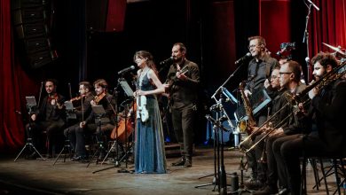 صورة فيروزيات علي خشبة باتكلان ليلة أسطورية بقيادة د. امل قرمازي واوركسترا مزيكا العالمية