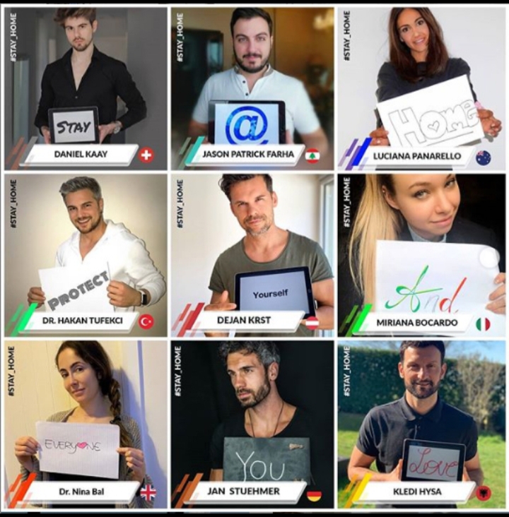 صورة “#Stay_Home” مبادرة لبنانية تجمع مؤثري العالم